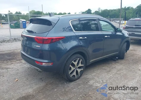 2017 Kia Sportage Sx Turbo из США, поврежденный, VIN KNDPRCA62H7169562